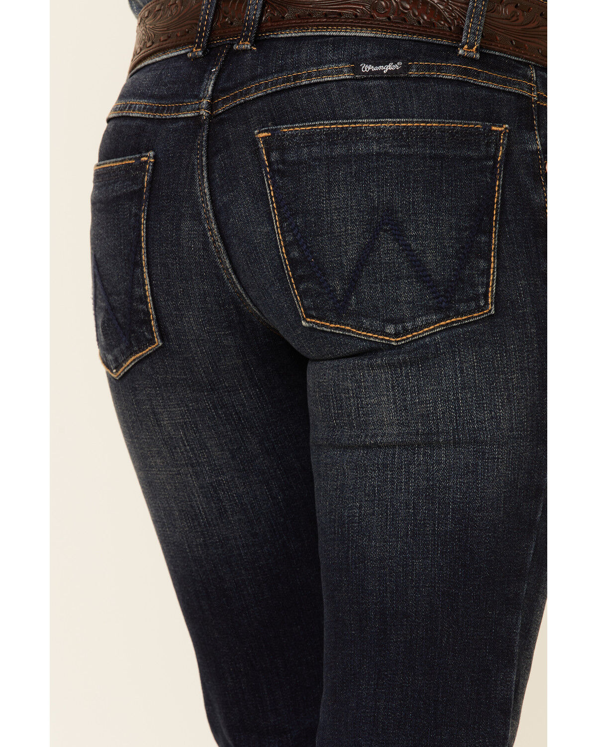 Image #5 - Wrangler Retro Low Rise Women's Dark Wash Sadie Jeans, Indigo, hi-res