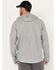 Image #4 - Hawx Men's UPF Long Sleeve Hooded Work Shirt, Light Grey, hi-res