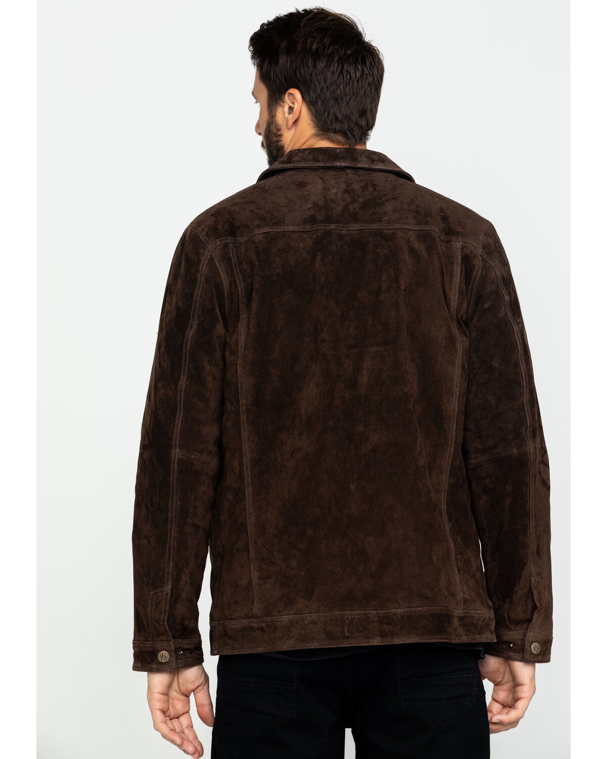 Image #2 - Moonshine Spirit Men's Roadie Suede Jacket , , hi-res