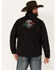 Image #1 - Cowboy Hardware Men's Hecho En Mexico Softshell Jacket, Black, hi-res