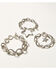 Image #1 - Idyllwind Women's Silver 3-piece Jessie Bracelet Set , Silver, hi-res