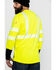 Image #2 - Ariat Men's FR Crew Hi-Vis Long Sleeve Work Shirt - Big, Yellow, hi-res