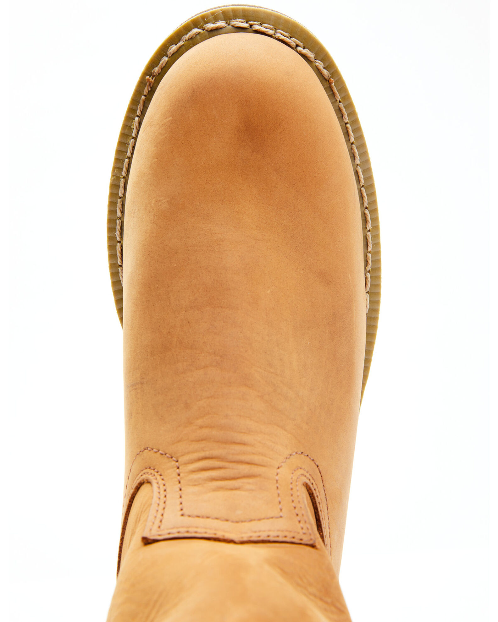 Image #11 - Georgia Boot Men's Wellington Work Boots - Round Toe, Chestnut, hi-res