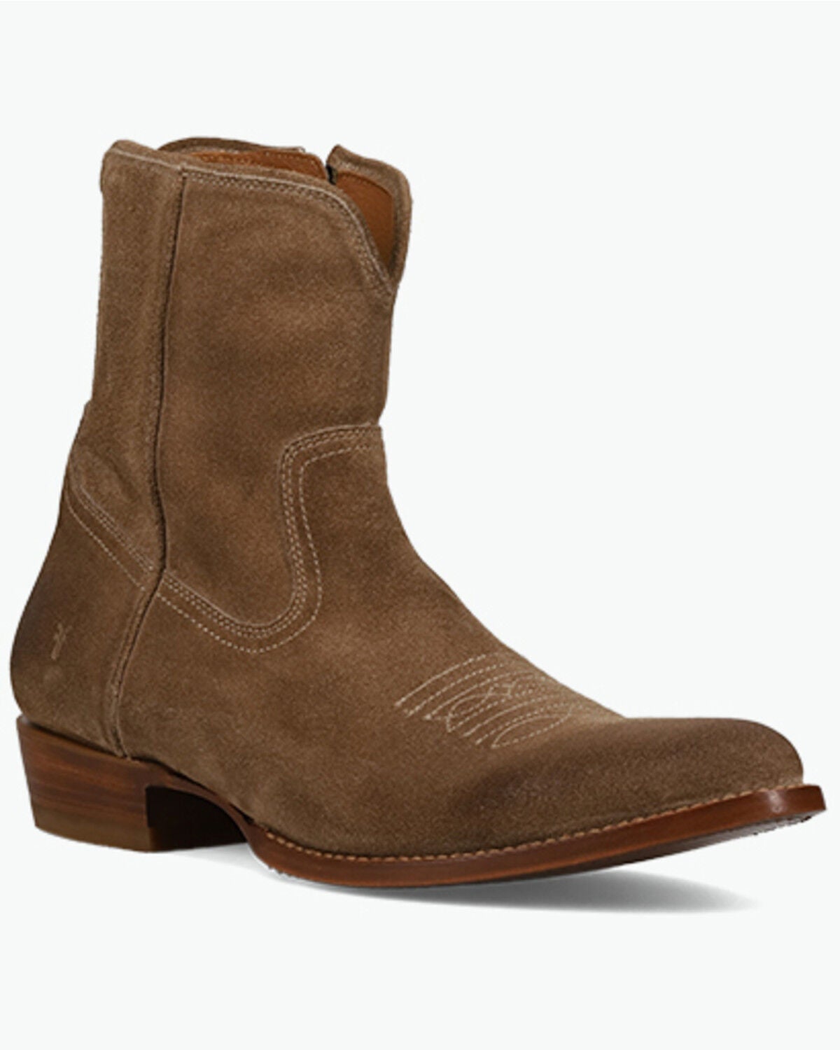 Frye Men's Austin Inside Zip Casual Boots - Round Toe, Mushroom, hi-res