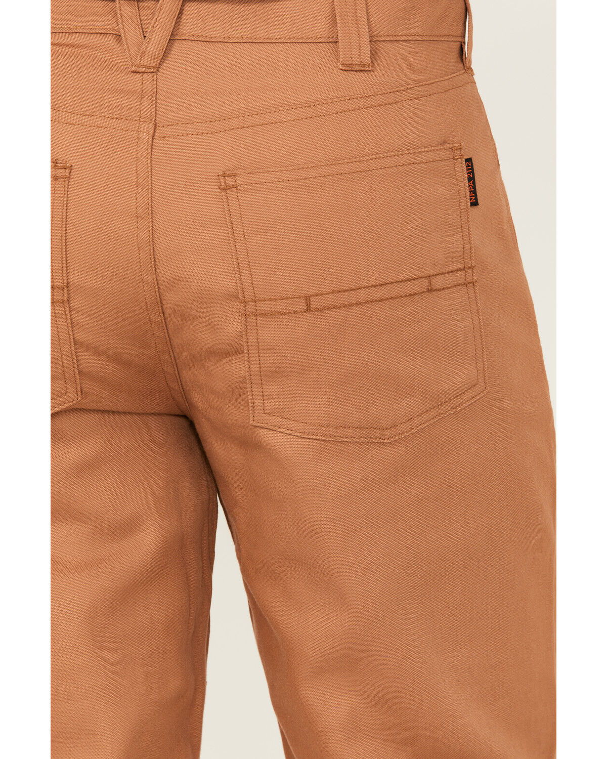 Image #4 - Hawx Men's FR Canvas Work Pants, Brown, hi-res
