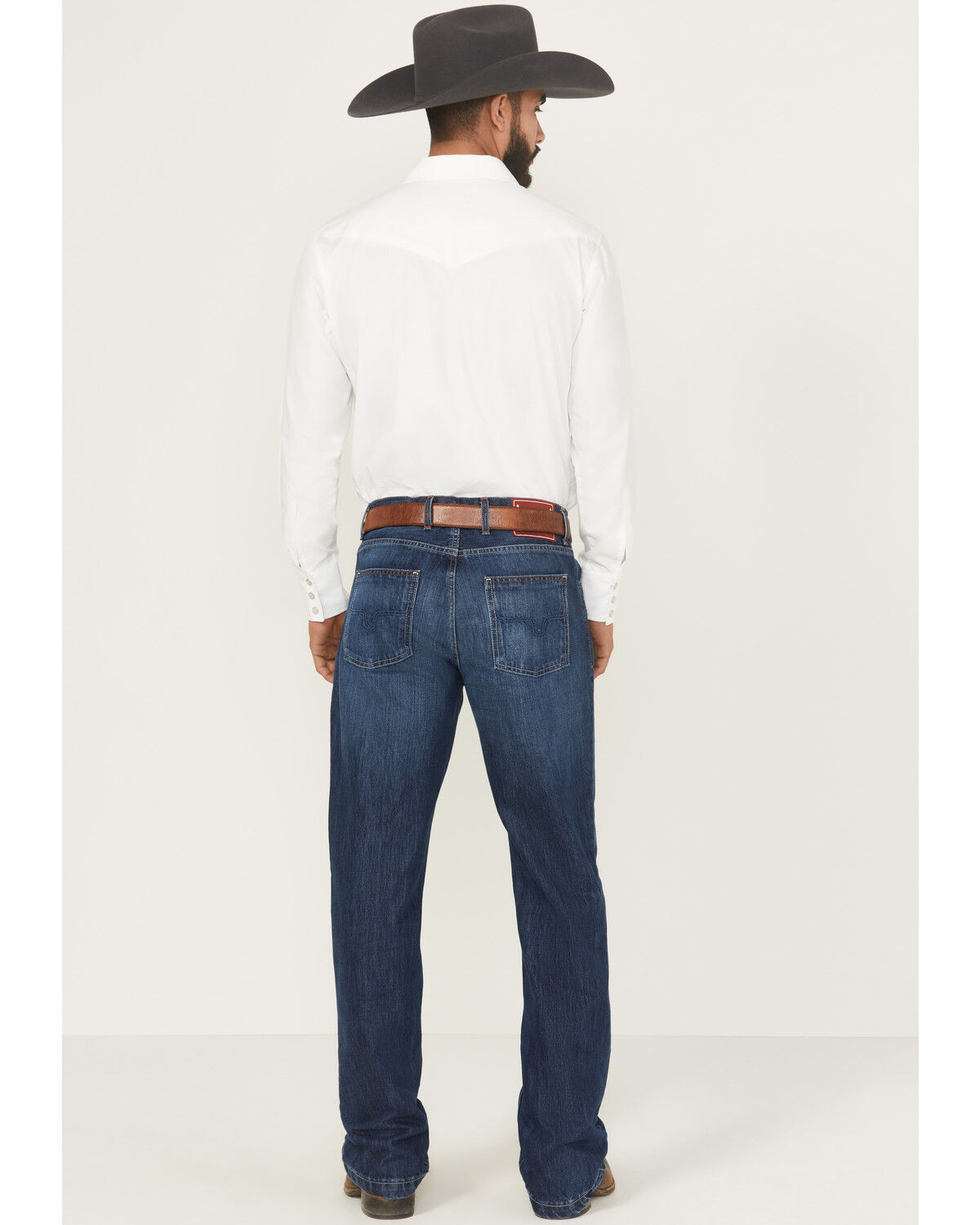 Image #3 - Kimes Ranch Men's Raw Dillon Low Relaxed Bootcut Jeans, Blue, hi-res