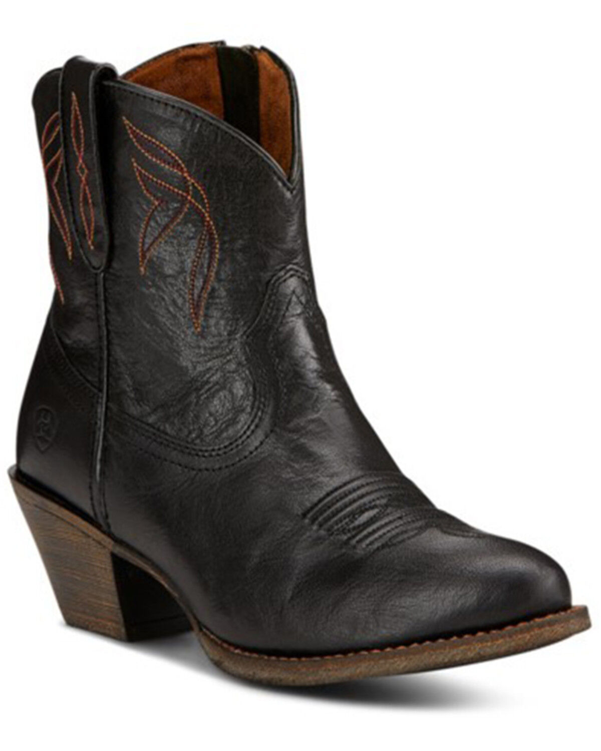 Image #1 - Ariat Women's Darlin Western Boots - Round Toe, Black, hi-res