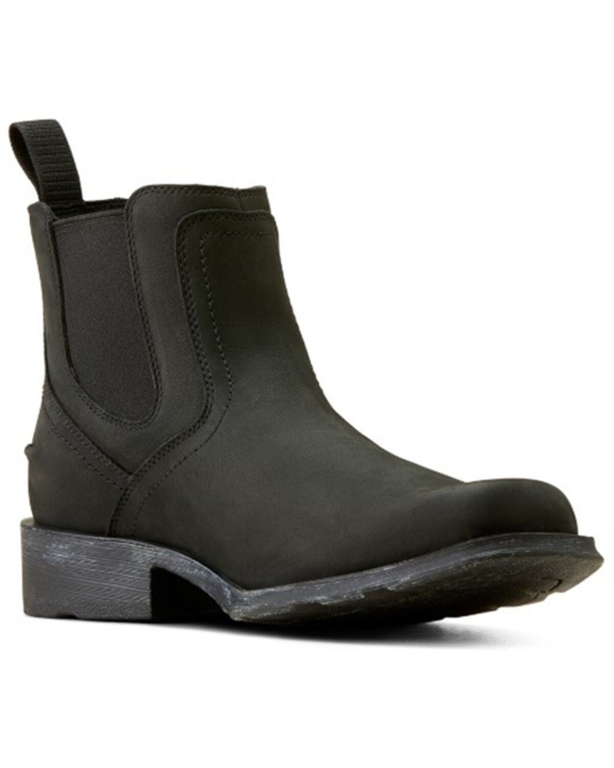 Ariat Men's Midtown Rambler Chelsea Boots - Square Toe, Black, hi-res