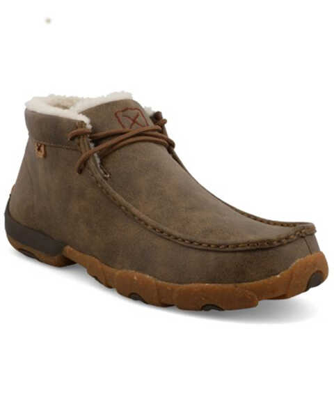 Image #1 - Twisted X Men's Chukka Driving Western Casual Shoes - Moc Toe, Brown, hi-res
