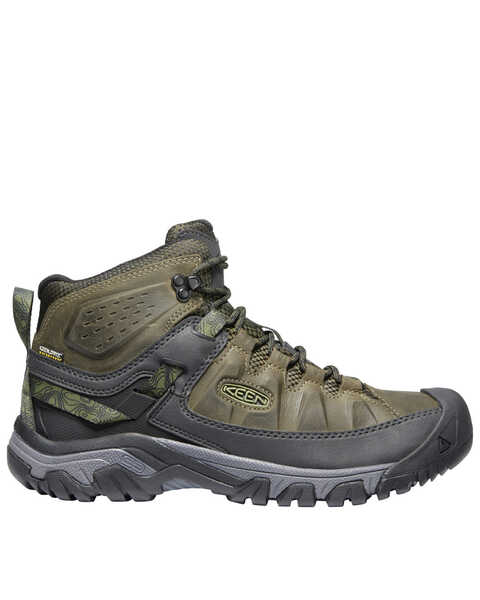 Image #2 - Keen Men's Targhee III Waterproof Hiking Boots - Soft Toe, Green, hi-res