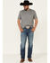 Image #1 - Wrangler Retro Men's Cleburn Med Stretch Slim Straight Jeans, Blue, hi-res
