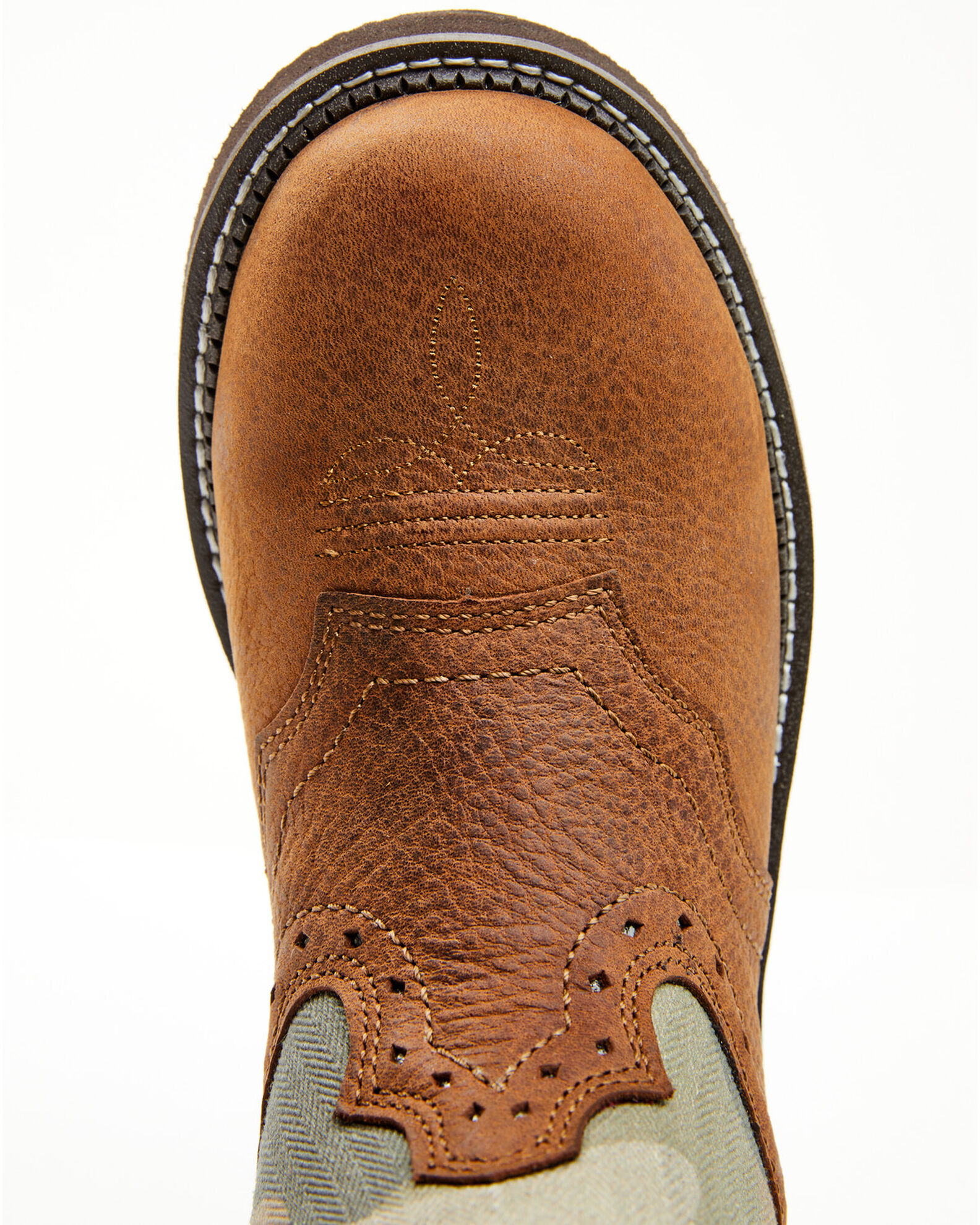 Orange camo cowboy boots hot sale