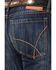 Image #4 - Wrangler 20X Men's No. 42 Dark Wash Slim Bootcut Jeans, , hi-res
