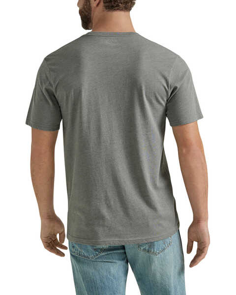 Image #3 - Wrangler Men's Stay Wild Short Sleeve Graphic T-Shirt , Heather Grey, hi-res