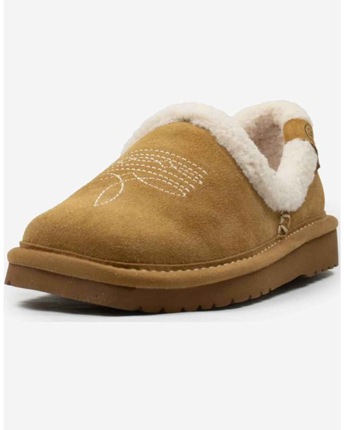 Image #1 - Ariat Women's Jackie Square Toe Ankle Slippers, Chestnut, hi-res