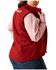 Image #2 - Ariat Women's Team Softshell Vest - Plus , Dark Red, hi-res