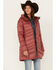 Image #4 - Columbia Women's Autumn Park™ Down Hooded Mid Jacket, Red, hi-res