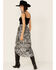 Image #4 - Tasha Polizzi Women's Black Nora Serape Sequins Wrap Tie Skirt, , hi-res