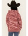 Image #4 - Ariat Girls' Printed Logo Hoodie, Mauve, hi-res