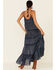 Image #4 - Free People Women's Midnight Dance Print Sleeveless Maxi Dress, Navy, hi-res