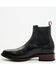 Image #3 - Cody James Men's Scout Chelsea Boots - Round Toe, Black/red, hi-res