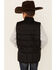 Image #4 - Roper Boys' Black Rangewear Quilted Down Vest , , hi-res