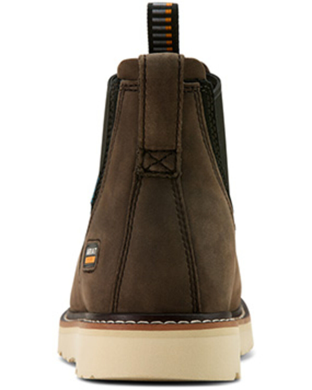 Image #3 - Ariat Women's Rebar Wedge Chelsea Waterproof Work Boots - Soft Toe, Grey, hi-res