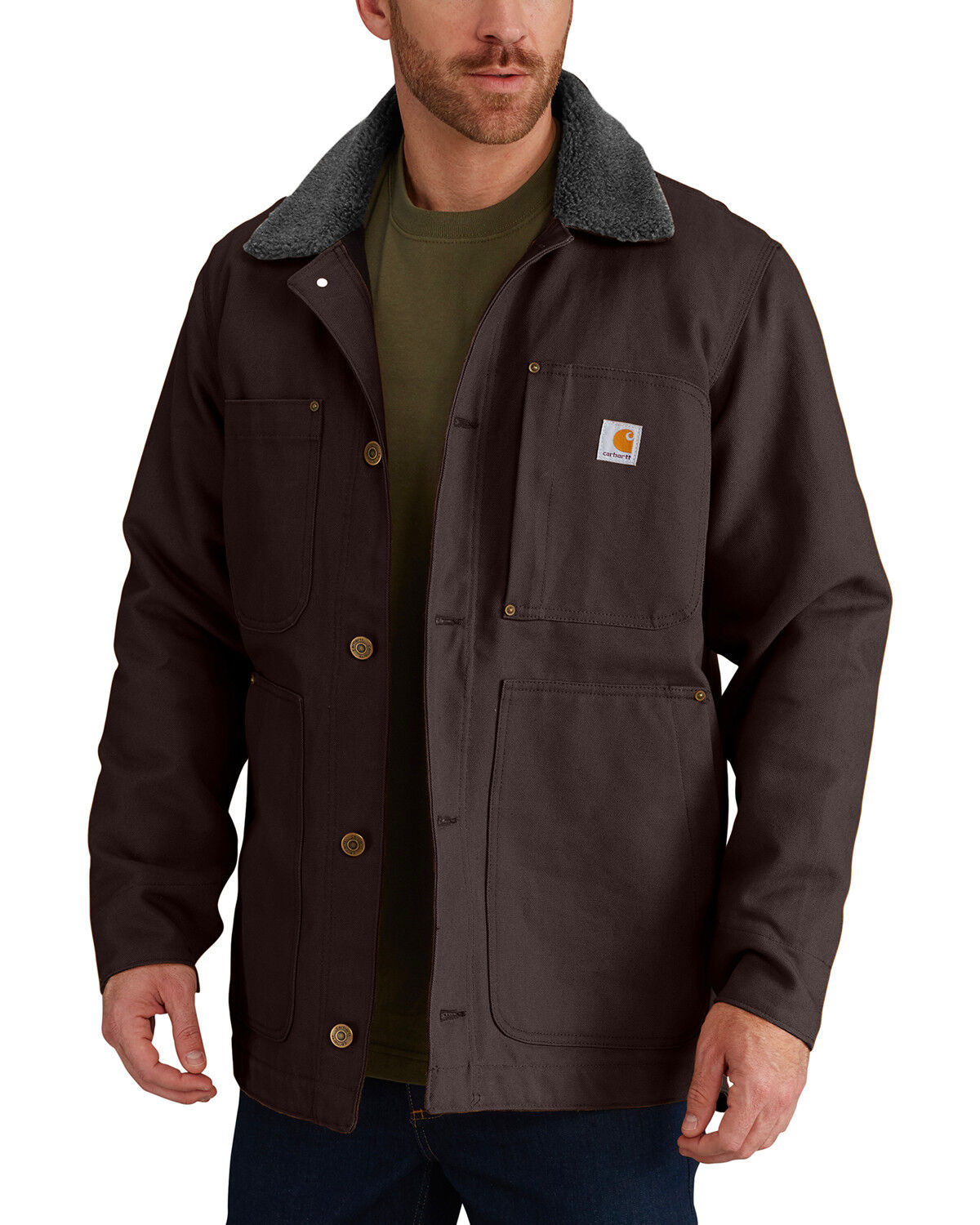 Image #1 - Carhartt Men's Full Swing Chore Coat, , hi-res