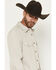 Image #2 - Sendero Provisions Men's Wyatt Stripe Print Long Sleeve Snap Western Shirt, Grey, hi-res