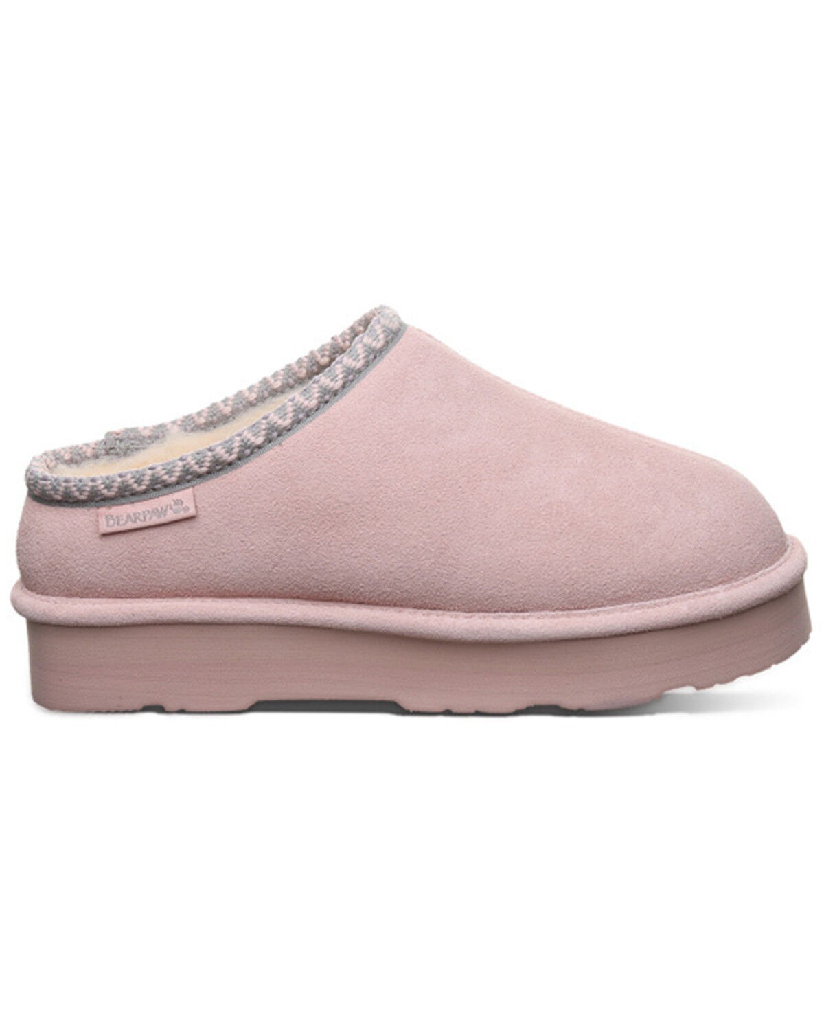 Image #2 - Bearpaw Women's Martis Platform Slippers, Peach, hi-res