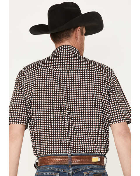Image #4 - RANK 45® Men's Bruiser Geo Print Button-Down Western Shirt , Multi, hi-res