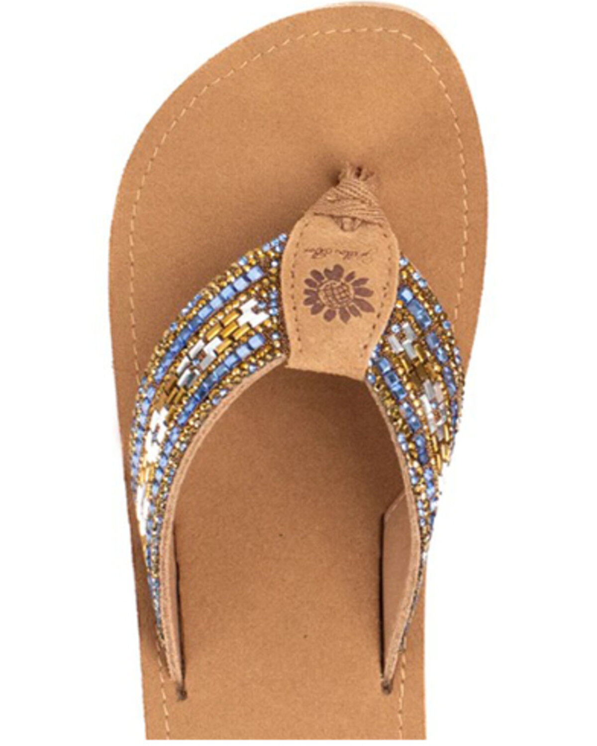 Image #3 - Yellow Box Women's Jabiru Sandals, Blue, hi-res