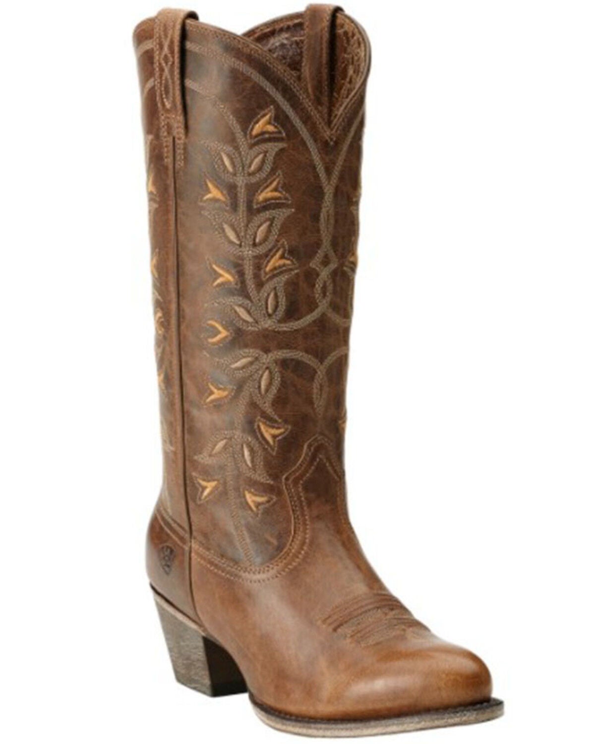 Ariat Women's Desert Holly Western Boots - Round Toe, Brown, hi-res