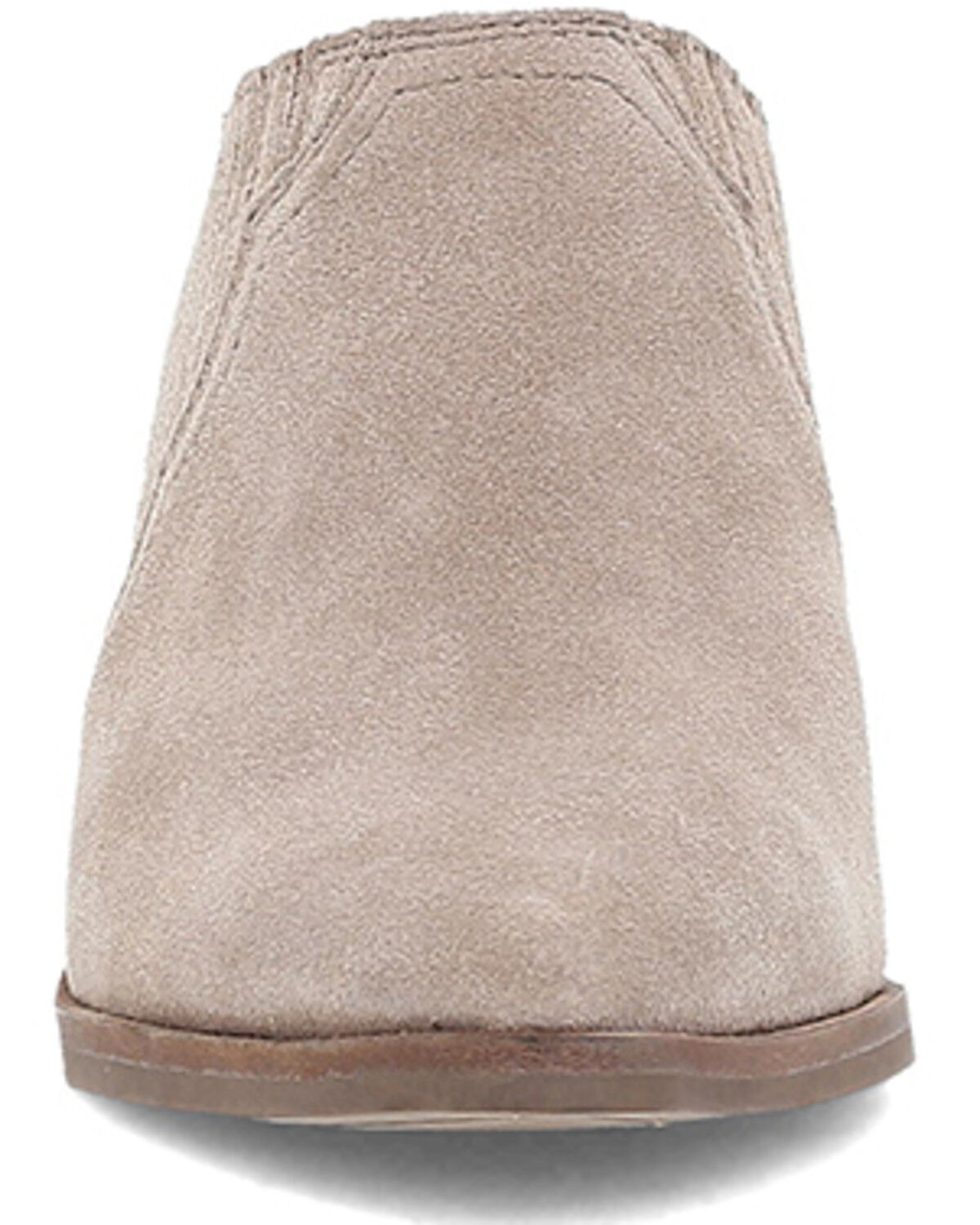 Image #4 - Frye Women's Sara Western Mules, Taupe, hi-res