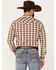 Image #4 - Pendleton Men's Multi Frontier Plaid Long Sleeve Snap Western Shirt , Multi, hi-res