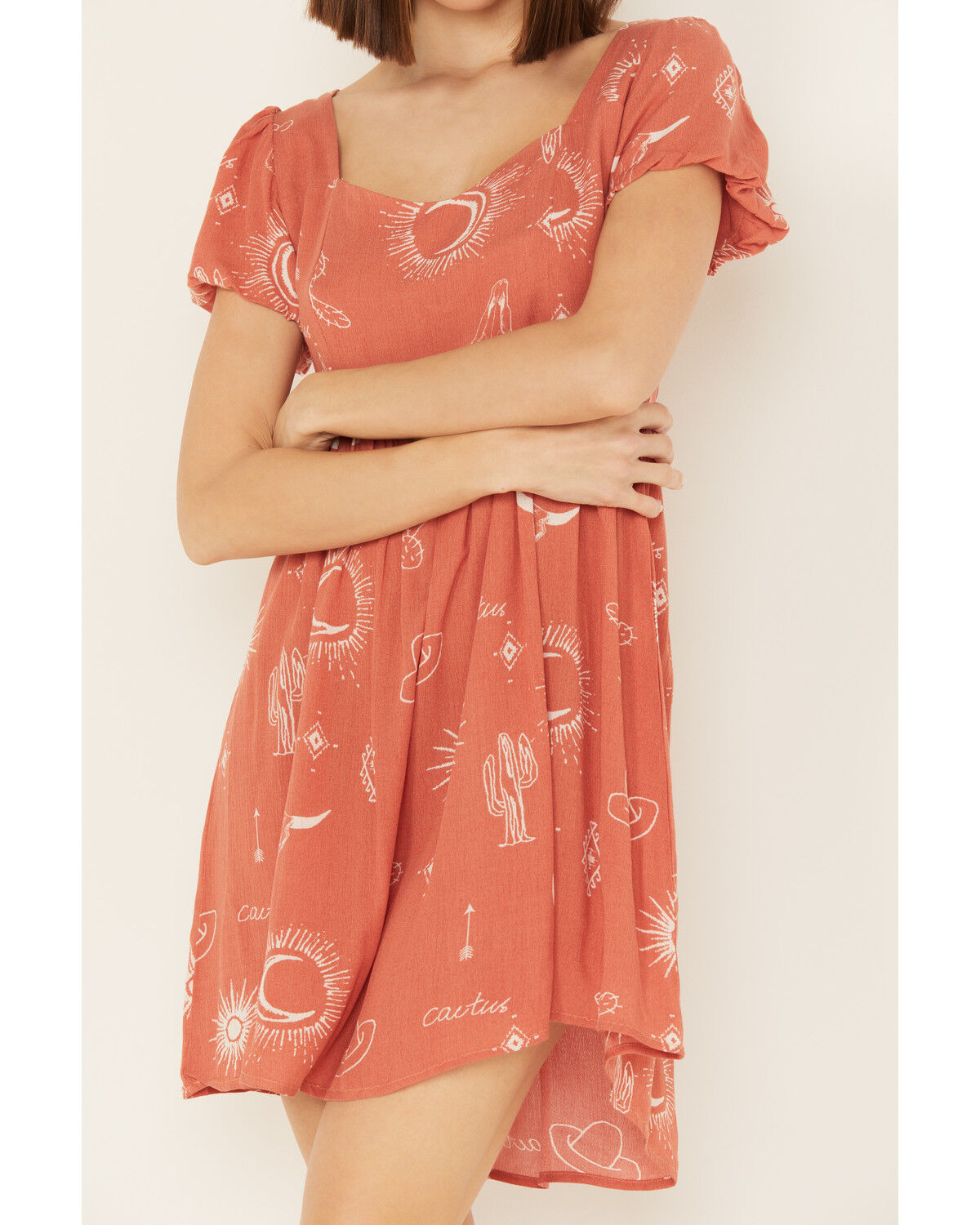 Image #3 - Wild Moss Women's Novelty Print Mini Dress, , hi-res