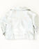 Image #3 - Urban Republic Little Girls' Metallic Moto Jacket, Silver, hi-res