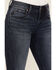 Image #2 - Shyanne Women's Foxtail Mid Rise Relaxed Hem Stretch Bootcut Jeans, Dark Wash, hi-res