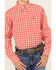 Image #3 - Ariat Boys' Oberon Plaid Print Classic Fit Long Sleeve Button Down Western Shirt, Red, hi-res