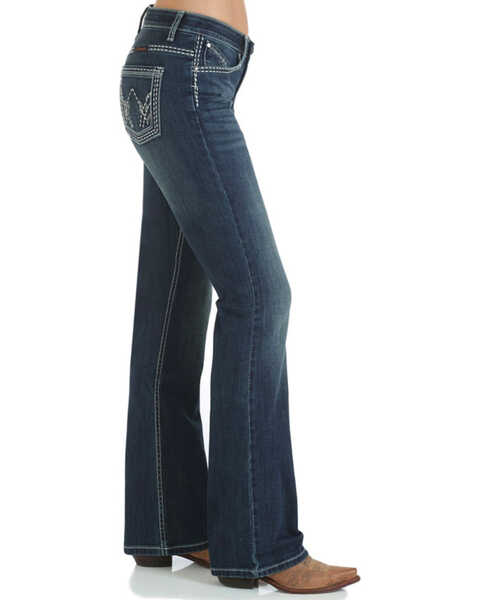 Image #2 - Wrangler Women's Shiloh Ultimate Riding Jeans, Blue, hi-res