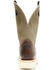 Double H Men's Domestic Roper Western Work Boots - Soft Toe, Brown, hi-res