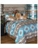 Image #1 - Carstens Home Mesa Daybreak 5-piece Queen Comforter Set, Blue, hi-res