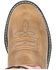 Image #6 - Smoky Mountain Little Girls' Buffalo Western Boots - Round Toe, Brown, hi-res