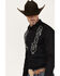 Image #2 - Moonshine Spirit Men's Boot Stitch Long Sleeve Snap Western Shirt, Black, hi-res