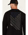 Image #3 - Hawx Men's Stripes Long Sleeve Graphic Work T-Shirt, Black, hi-res