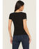 Image #4 - White Crow Women's Ribbed Whip Stitch Top, Black, hi-res