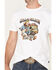 Image #3 - Brixton x Willie Nelson Men's Road Again Graphic T-Shirt, White, hi-res
