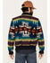 Image #3 - Pendleton Men's Quilted Gorge Southwestern Snap Jacket, Royal Blue, hi-res