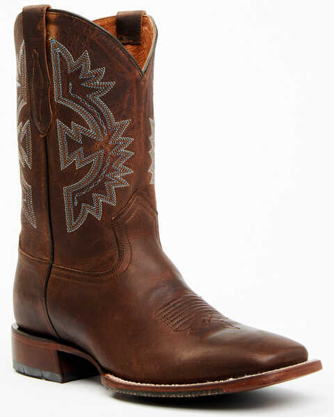 Image #1 - Cody James Men's Walnut Western Boots - Broad Square Toe, Brown, hi-res