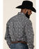 Image #4 - Rough Stock By Panhandle Men's Atalaya Stretch Paisley Print Long Sleeve Western Shirt, Black, hi-res
